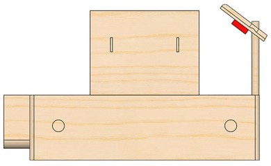 日用品收纳盒(木制品)
